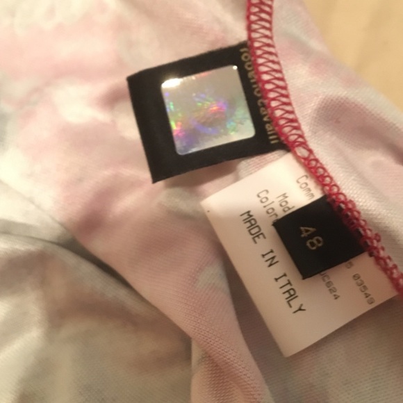 Roberto Cavalli silky soft colorful top - Picture 4 of 4